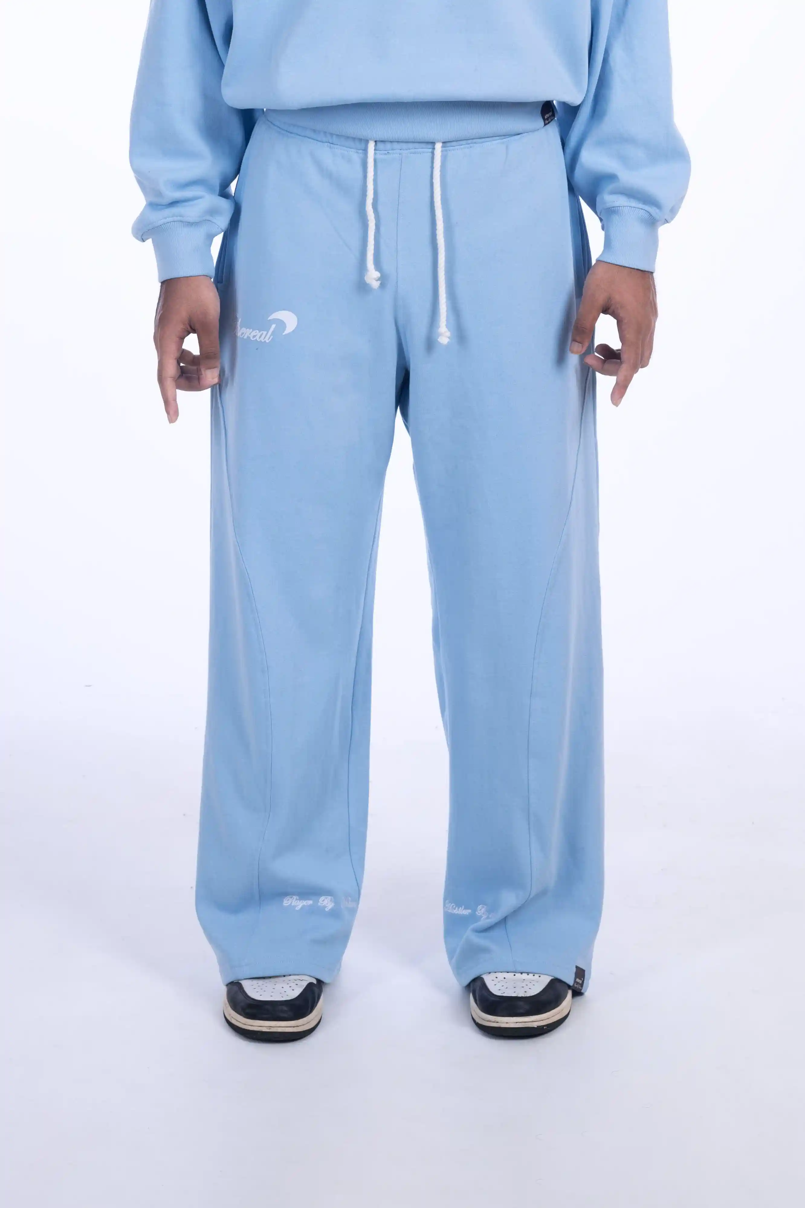 Sky Blue Relaxed Fit Sweatpant – Player By Chance